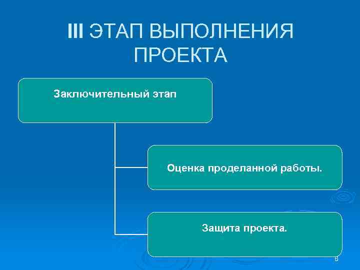 Этап защиты проекта