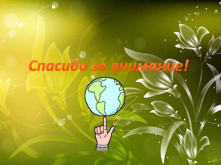 Спасибо за внимание! 8 