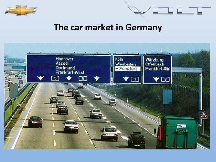 The car market in Germany 