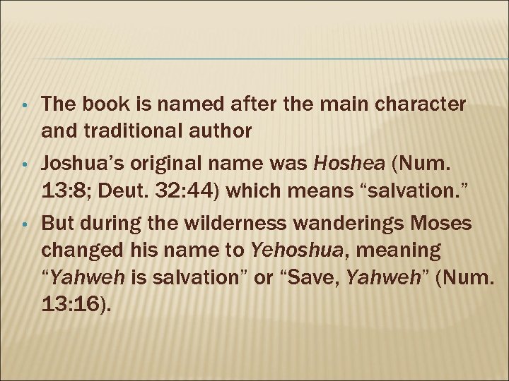  • • • The book is named after the main character and traditional