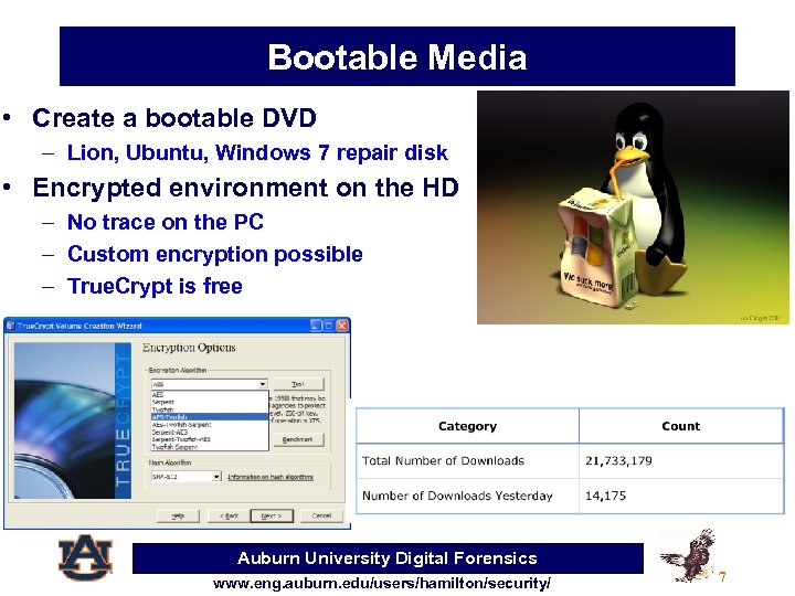 Bootable Media • Create a bootable DVD – Lion, Ubuntu, Windows 7 repair disk