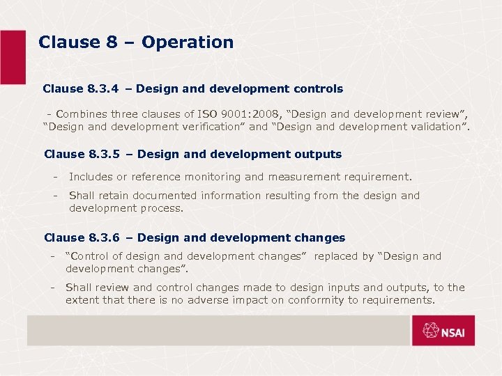 Clause 8 – Operation Clause 8. 3. 4 – Design and development controls -