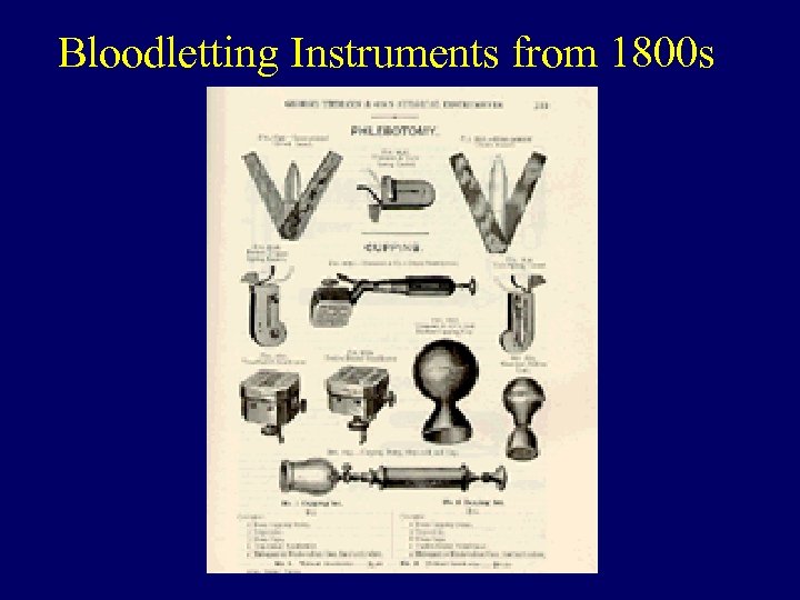 Bloodletting Instruments from 1800 s 1693). George Tiemann & Co. American armamentarium 