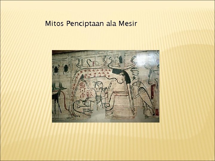 Mitos Penciptaan ala Mesir 