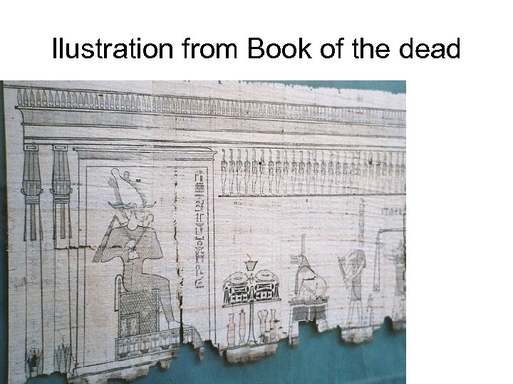 Ilustration from Book of the dead 