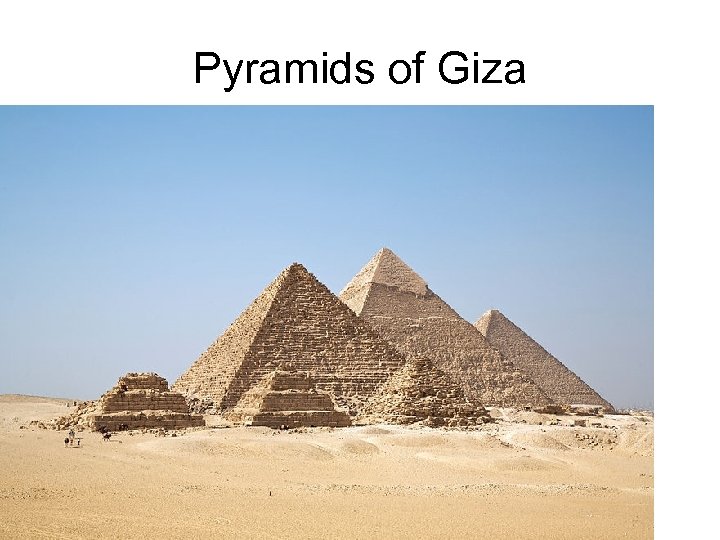 Pyramids of Giza 