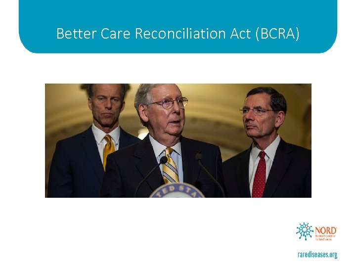 Better Care Reconciliation Act (BCRA) 