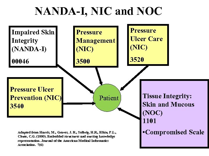 NANDA-I, NIC and NOC Impaired Skin Integrity (NANDA-I) Pressure Management (NIC) Pressure Ulcer Care