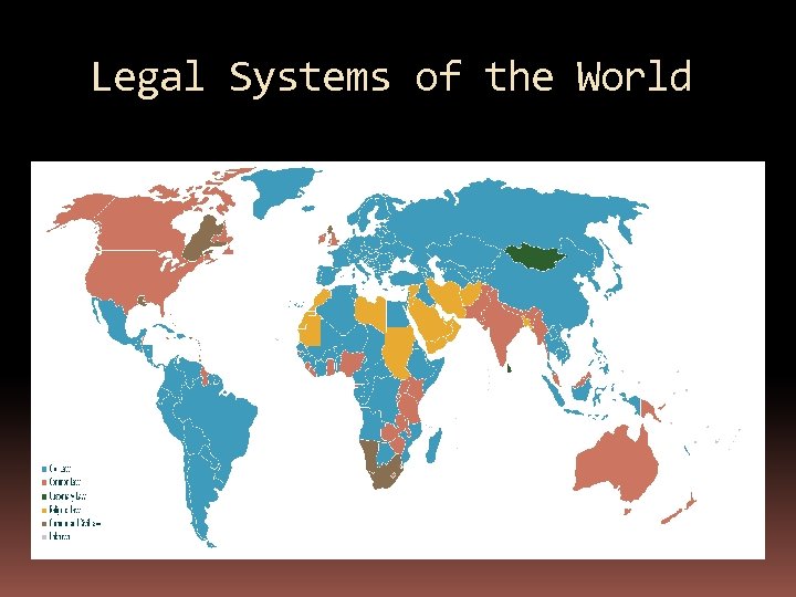 Legal Systems of the World 