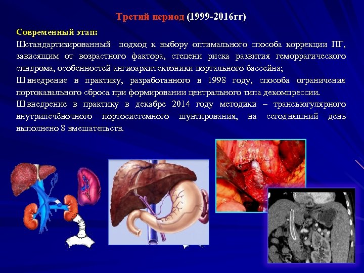 Третий период (1999 -2016 гг) Современный этап: Шстандартизированный подход к выбору оптимального способа коррекции