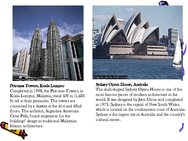 Petronas Towers, Kuala Lumpur Completed in 1998, the Petronas Towers, in Kuala Lumpur, Malaysia,