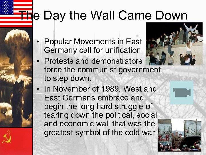 The Day the Wall Came Down • Popular Movements in East Germany call for