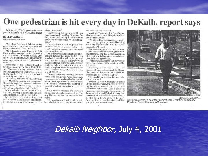 Dekalb Neighbor, July 4, 2001 