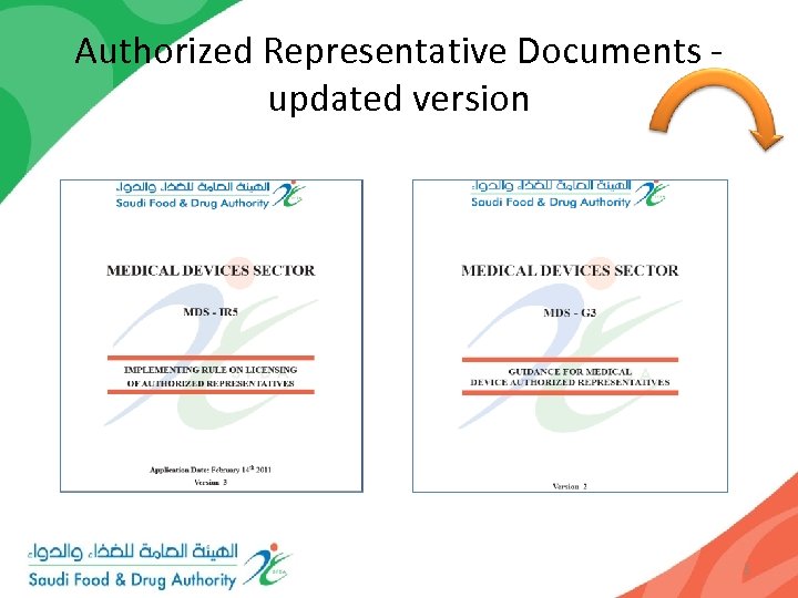 Authorized Representative Documents - updated version 5 