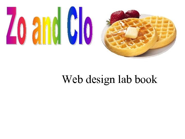 Web design lab book 