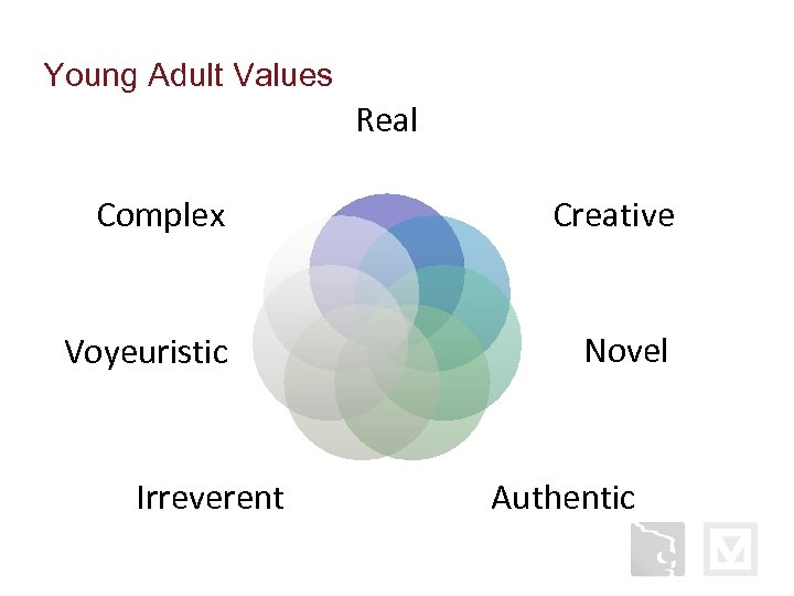 Young Adult Values Real Complex Creative Voyeuristic Novel Irreverent Authentic 