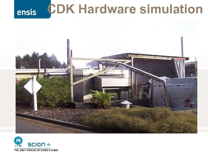 CDK Hardware simulation THE JOINT FORCES OF CSIRO & SCION 