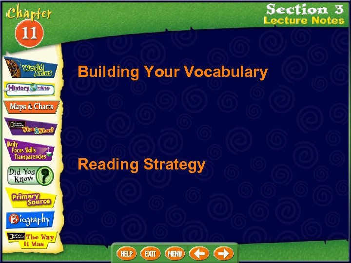 Building Your Vocabulary Reading Strategy 