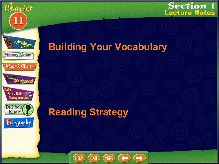 Building Your Vocabulary Reading Strategy 