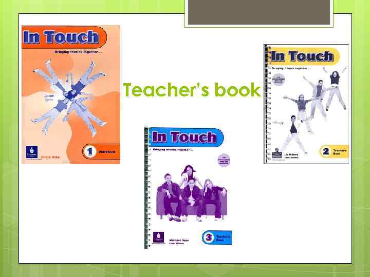 Teacher’s book 