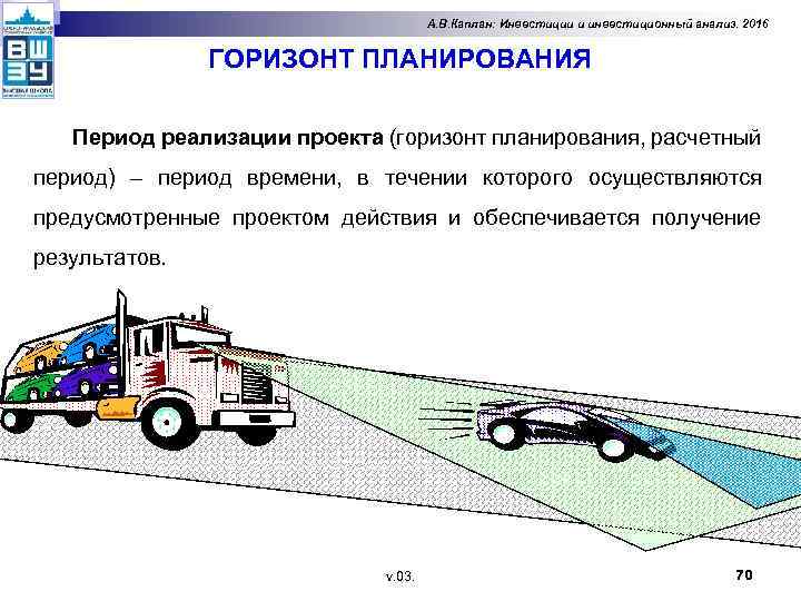 В инвестиционном проекте горизонтом расчета называется