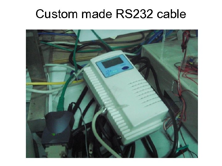 Custom made RS 232 cable 