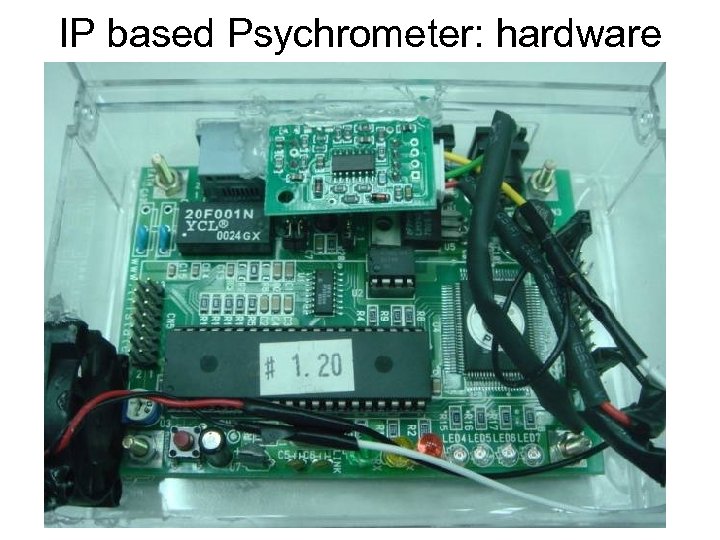 IP based Psychrometer: hardware 