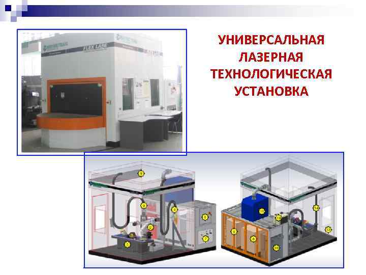УНИВЕРСАЛЬНАЯ ЛАЗЕРНАЯ ТЕХНОЛОГИЧЕСКАЯ УСТАНОВКА 
