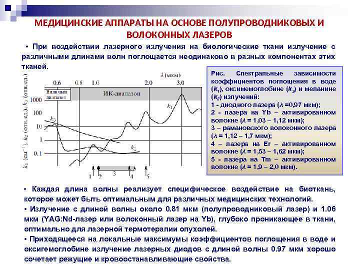 Длина лазера. Длина волны оптоволоконного лазера. Длина волны лазерного излучения. Длина волны волоконного лазера. Спектральные характеристики полупроводниковых лазеров.