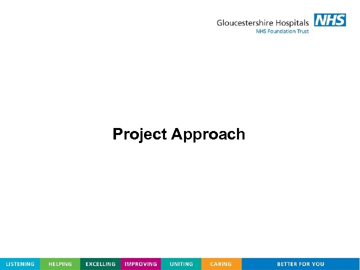 Project Approach 