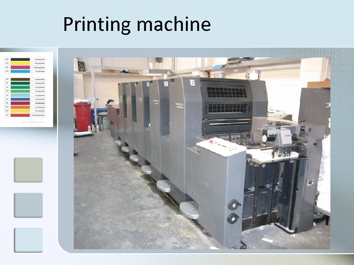 Printing machine 