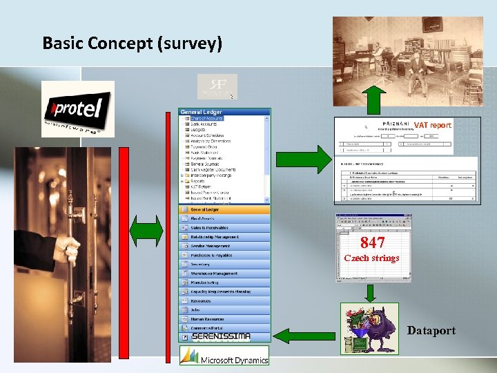 Basic Concept (survey) VAT report 847 Czech strings Dataport 