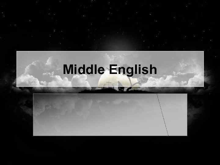 Middle English 