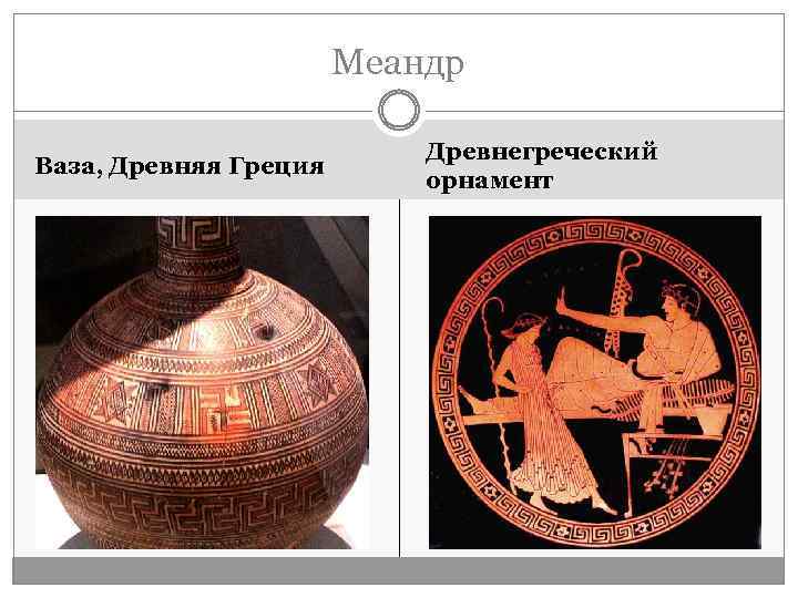Меандр Ваза, Древняя Греция Древнегреческий орнамент 