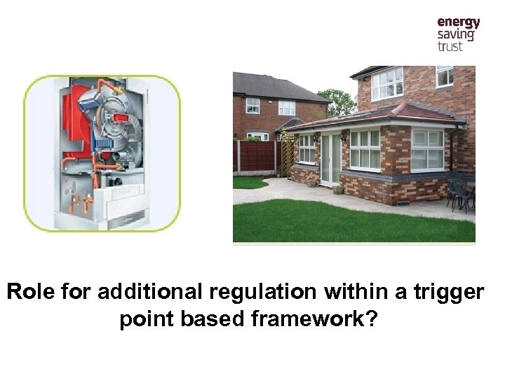 Conclusions Role for additional regulation within a trigger point based framework? 