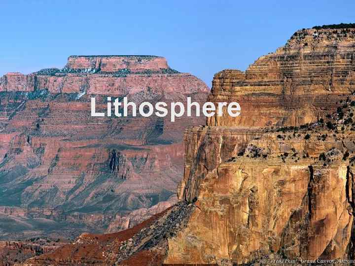 Lithosphere 