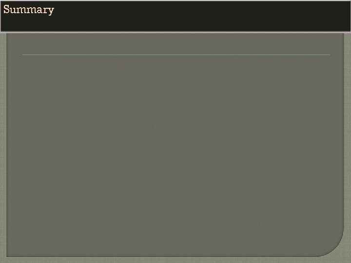 Summary 