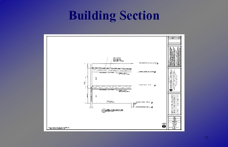 Building Section 71 