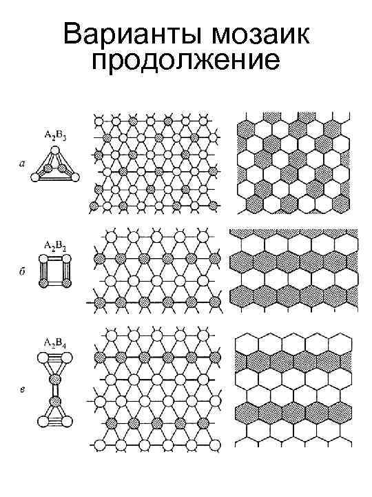 Варианты мозаик продолжение 
