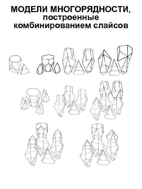 МОДЕЛИ МНОГОРЯДНОСТИ, построенные комбинированием слайсов 