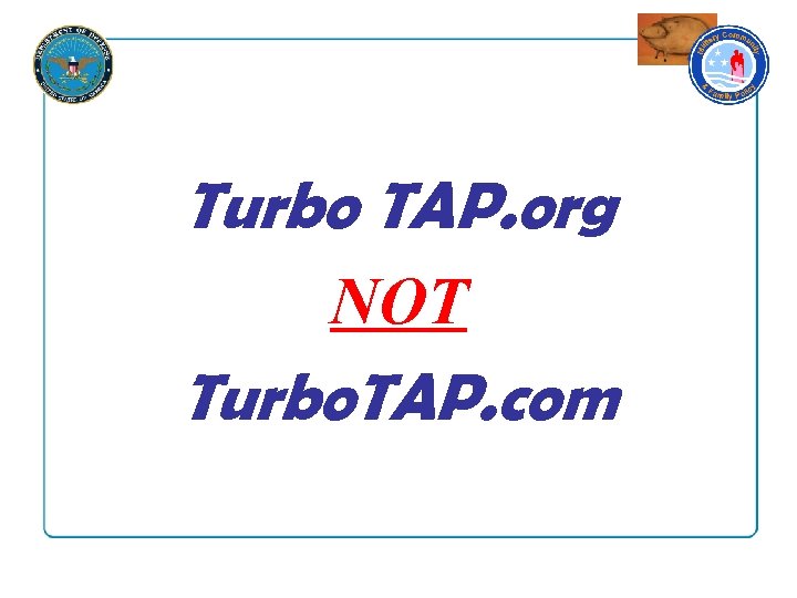 Turbo TAP. org NOT Turbo. TAP. com 
