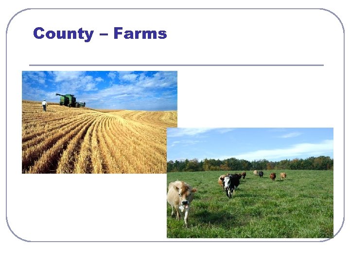 County – Farms 