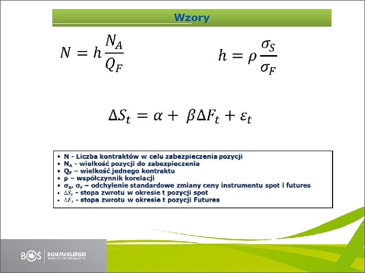 Wzory • • • • 