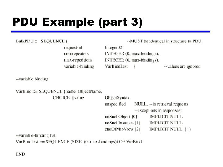 PDU Example (part 3) 