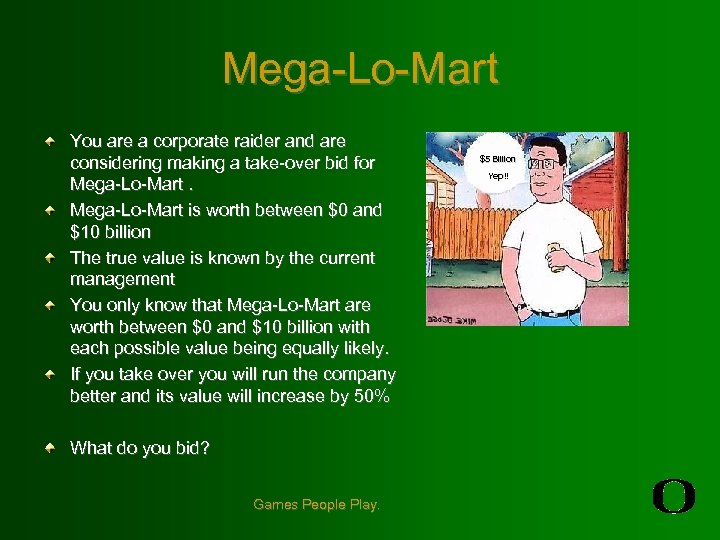 Mega-Lo-Mart You are a corporate raider and are considering making a take-over bid for