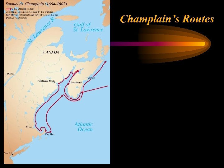 Champlain’s Routes 