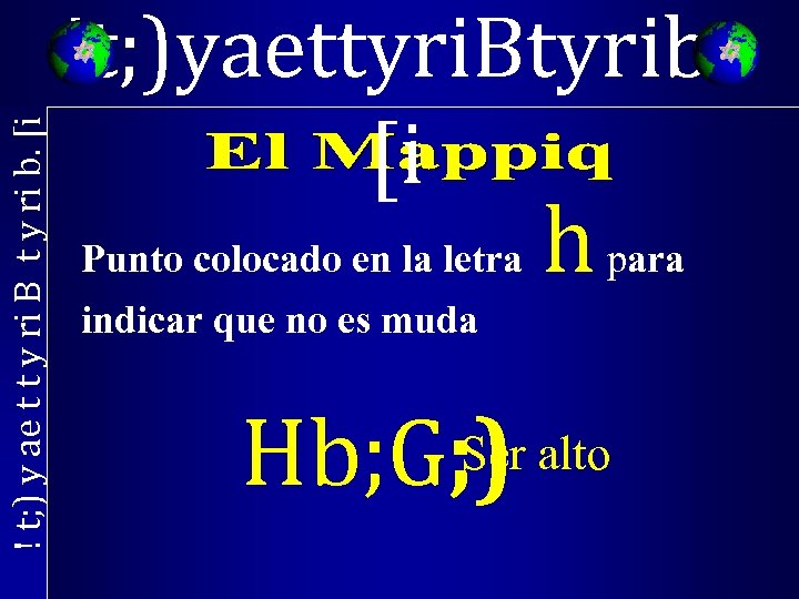 ! t; ) y ae t t y ri B t y ri b.