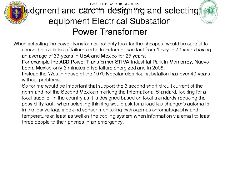 Judgment and care in designing and selecting equipment Electrical Substation Power Transformer When selecting