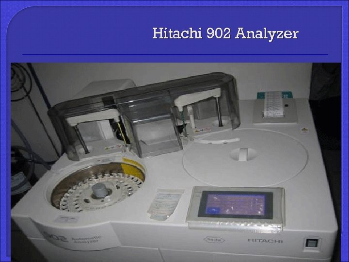 Hitachi 902 Analyzer PATELKI 