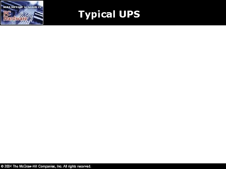 Typical UPS 